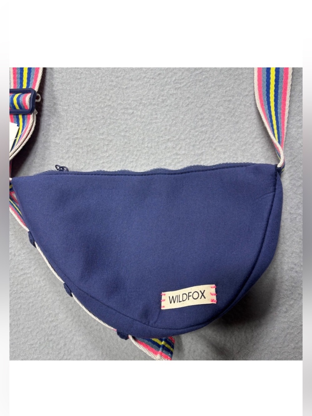 Wildfox Navy Crescent Crossbody NWT - Picture 2 of 10